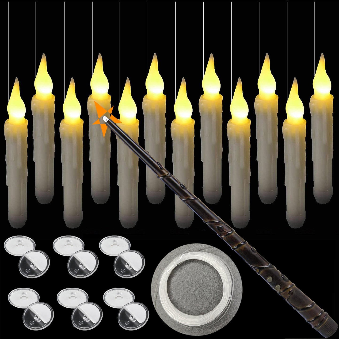 Flameless Floating Candle