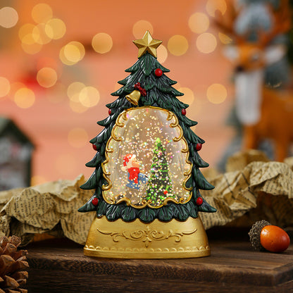 Christmas glowing candle lights creative small wind lights night lights ornaments Christmas children's gifts window decorations