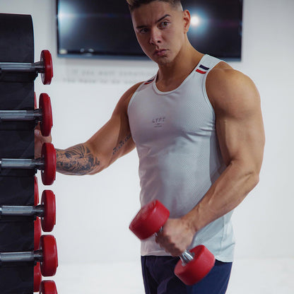 Muscle fitness brothers summer new fitness vest men's tops outdoor running leisure sports sleeveless I-shaped