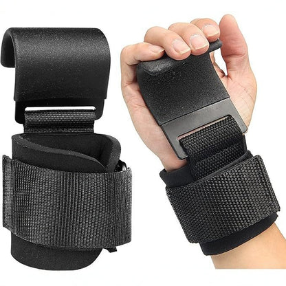 Cross-border wholesale fitness weightlifting palm guard neoprene booster hook men and women fitness wrist training booster belt manufacturer