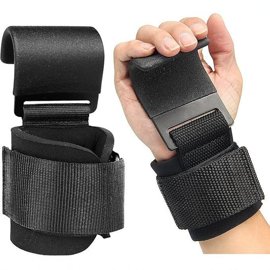 Cross-border wholesale fitness weightlifting palm guard neoprene booster hook men and women fitness wrist training booster belt manufacturer