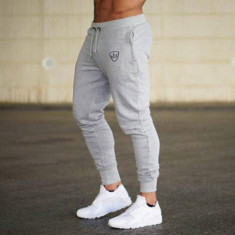 Fitness Brothers Small Feet Sports Pants Men's Running Fitness Trousers Men's Trousers Small Feet Girdle Pants