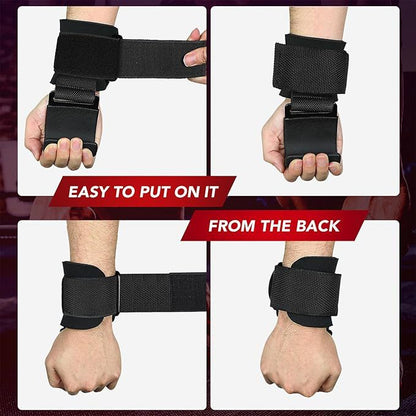 Cross-border wholesale fitness weightlifting palm guard neoprene booster hook men and women fitness wrist training booster belt manufacturer