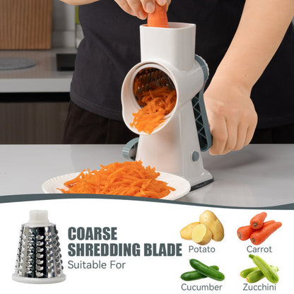 Multifunctional Hand Rock Cylinder Vegetable Cutter Home Kitchen Vegetable Grater Practical Kitchen Gadget Slicer